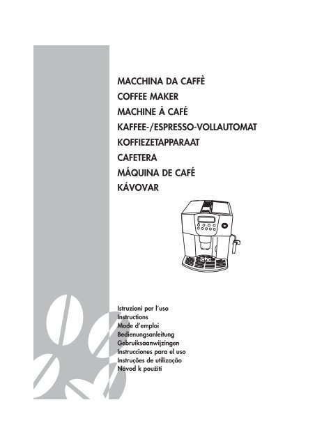 delonghi caffe venezia manual pdf